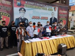 Komplotan Curanmor di Wilayah Jatim Diringkus Polda Jatim