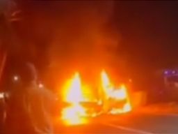 Kecelakaan di Subang, Mobil Terbakar dan Empat Korban Terpanggang Tewas