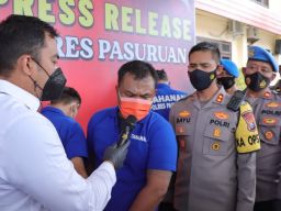 5 Tersangka Jaringan Curanmor Berhasil Diamankan Polres Pasuruan