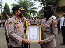 Anggota Berprestasi Dapat Reward Dari Kapolres Bangkalan