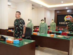 Danrem 084 Bhaskara Jaya mengikuti Kick Off Kolaborasi Percepatan Penurunan Stunting