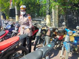 Operasi Jaya Stamba 2022, Ratusan Motor Diamankan