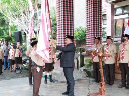 Kontingen Jambore Nasional Pramuka Jembrana Dilepas