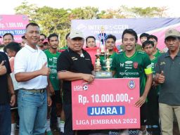 PS Remaja Banjar Tengah Rebut Gelar Juara Liga Jembrana