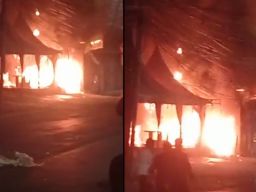 Kebakaran di Gambir Jakarta Pusat, 4 Unit Damkar dan 20 Personil Dikerahkan