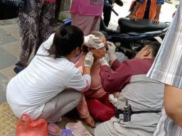 Hati-hati di Jalan, Ada Laka di Belakang Hotel Tentrem Semarang