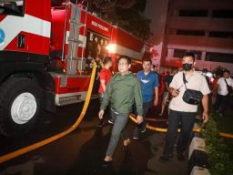 Gedung Kemendes PDT Jakarta Terbakar, Menteri Desa PDTT Turun ke Lokasi