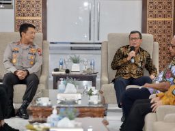 Sinergi Para Penegak Hukum, Kapolda Jatim Sambut Kunjungan Kalanti Surabaya