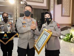 Polwan Polda Jatim Raih Juara 2 Lomba Video Kreatif Suara Hati Anak Polwan