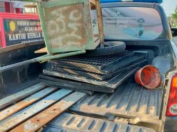 Tak Butuh Waktu Lama, Pencuri Besi di Pabrik Gula Mojokerto Diringkus