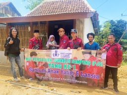 Di Hari Jadi yang ke 1, PJS Santuni Puluhan Lansia dan Anak Yatim