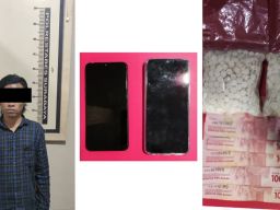 Edarkan Pil Koplo, Warga Kalianak Diamankan Polisi