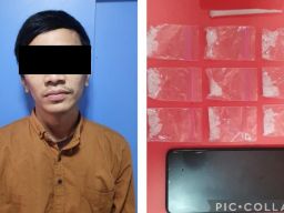 Penjual Accu di Surabaya Nyambi Edarkan Shabu