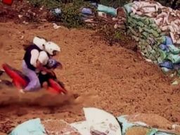 Rem Blong di Jalur Cangar, Pemotor Hantam Pembatas Jalan, Satu Korban Tewas