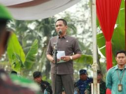 Thoriqul Haq Resmi Membuka TMMD ke 15 di Desa Pakel Lumajang