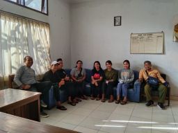 Hari Pertama Kerja, Panwas Kecamatan Negara Rapatkan Barisan