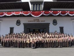 Jabar Kirim 558 Pramuka Terbaik ke Jambore Nasional Cibubur