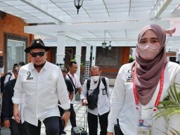 Hadiri KTT G20, LaNyalla Tiba di Bandara Ngurah Rai Bersama Anggota DPD RI
