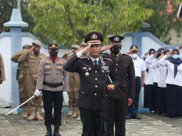 Hari Pahlawan, Kapolres Sampang Upacara Ziarah di TMP Kusuma Negara