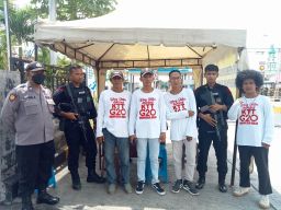 Pokdarwis, TNI dan Polri Jaga KTT G20 Bali di Pelabuhan Ketapang Banyuwangi