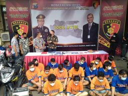 Gerombolan Pelaku Curas dan Curanmor di Wilayah Jatim Diringkus Polisi