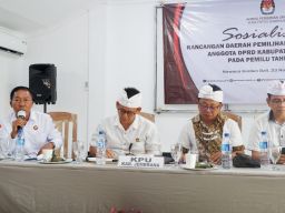 Bawaslu Jembrana Hadiri Sosialisasi PKPU Nomor 6 Tahun 2022