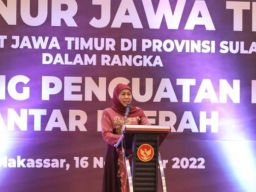 Bertemu Warga Jatim di Sulsel, Khofifah Imbau Ikut Perkuat Misi Dagang