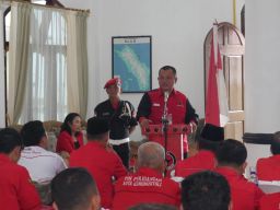 Rakercab PDI Perjuangan Gunung Sitoli Dorong Sowaa Maju di Pilkada 2024