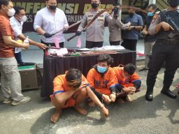 Para Pelaku Pembacokan pada Security Pakuwon City Diringkus Polisi