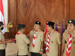 Bupati Tamba jabat Kamabicab Gerakan Pramuka Jembrana