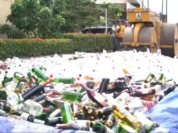 Polresta Sidoarjo Musnahkan Barang Bukti Narkotika Selama 2022