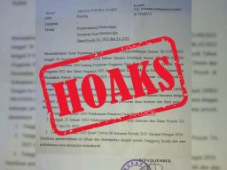 Surat Pencairan Dana Bantuan Pemkab Jember yang Viral di Medsos Hoax