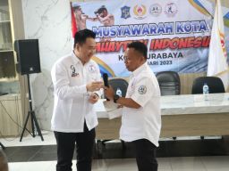 Muskot di Surabaya, Baso Berharap ke Depan Cabor Muaythai Lebih Berpreatasi