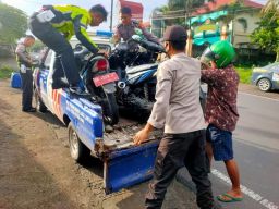 Kecelakaan Beruntun di Desa Jelantik Lombok Tengah, Satu Korban Tewas