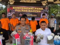 WNA Slovakia dan Seorang Napi di Badung Bali Terciduk Jual Narkoba