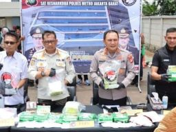 Polres Metro Jakbar Musnahkan Narkoba Senilai 34,8 Miliar Rupiah