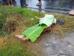 Hantam Truk Cold Diesel, Warga Desa Perkebunan Ramunia Tewas di TKP