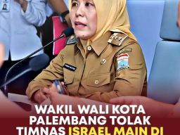 Wakil Wali Kota Menolak Keras Tim Israel Bertanding di Palembang
