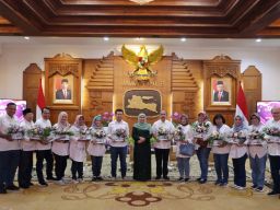 Ulang Tahun, Khofifah Rayakan dengan Doa untuk Keamanan Jawa Timur