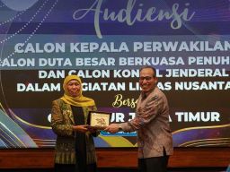 Gubernur Khofifah Sambut 13 Calon Duta Besar Luar Biasa Lintas Nusantara