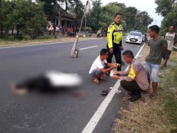 Pengendara Sepeda Ontel di Ponorogo Dihantam Motor Hingga Tewas