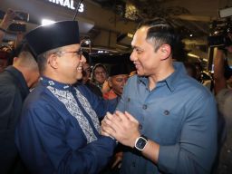 AHY Sambut Kedatangan Anies dari Tanah Suci, Tidak Ada Agenda Politik