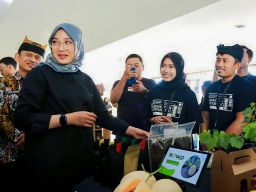 Bupati Ipuk Fiestiandani Tinjau Seleksi Business Model Jagoan Tani 2023