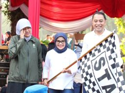 Eri Cahyadi Kampanye Stop Kekerasan dan Pernikahan Dini pada Anak di Bungkul