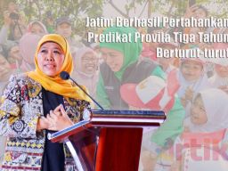 Jatim Pertahankan Predikat Provila, Penghargaan Diberikan Langsung Menteri PPPA
