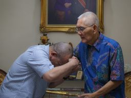 Usai Paripurna, DPD RI Temuai Try Sutrisno Terkait Perbaikan Sistem Bernegara