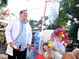 Anak Djoko Widodo ikut Karnaval Perjuangan, Bikin Heboh Warga Surabaya