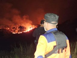 Kebakaran di Gunung Ciremai Jabar, 133 Hektar Lahan Hangus Dilalap Api