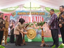 Ikfina Fahmawati Buka Job Fair Mojokerto, Buka Peluang 1.831 Pekerja