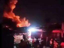 Kebakaran di Magersari Mojokerto, Rumah Suwadi Hangus Tak Tersisa